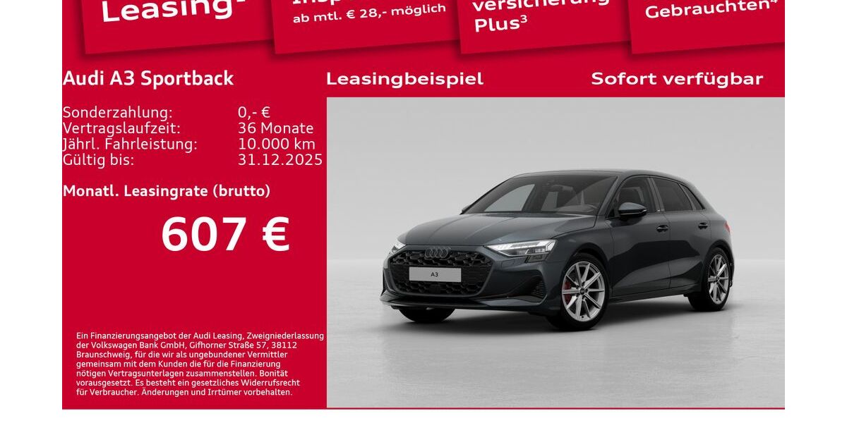 Audi A3 6.001 km 40.990 &euro; Berlin 12489