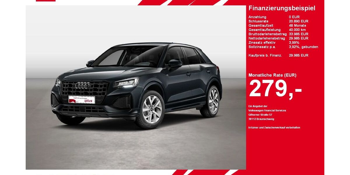 Audi Q2 11.807 km 29.985 &euro; Gütersloh 33330