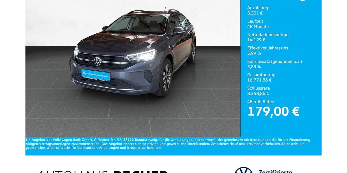 VW Taigo 52.909 km 16.960 &euro; Wesel 46485