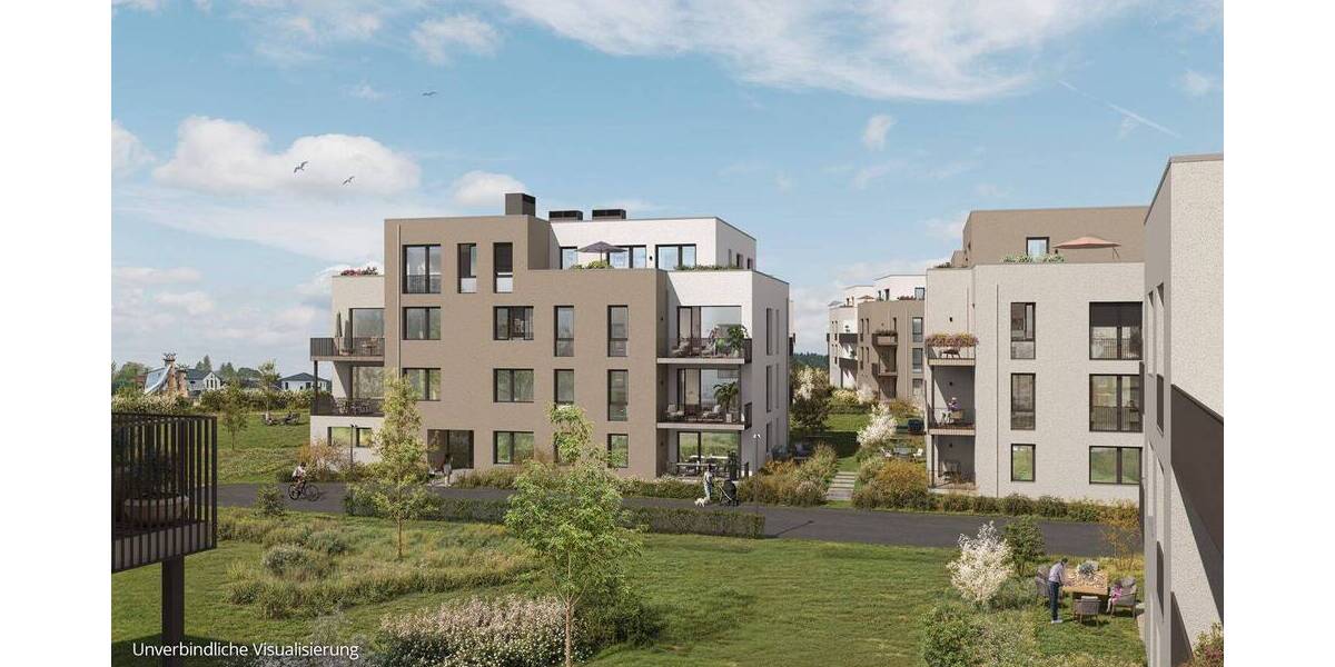 Attraktive 4-Zimmer-Wohnung mit ca. 98 m² samt Badewanne, Dusche und zwei Terrassen 4 zimmer