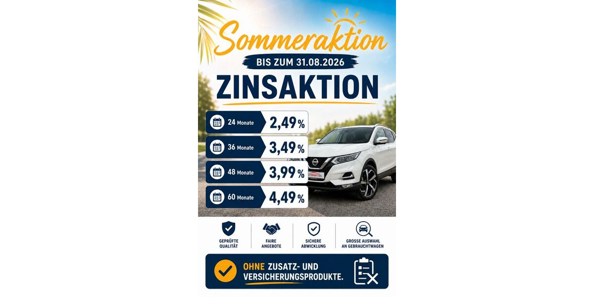 Nissan Qashqai 46.000 km 13.990 &euro; Pfalzgrafenweiler 72285