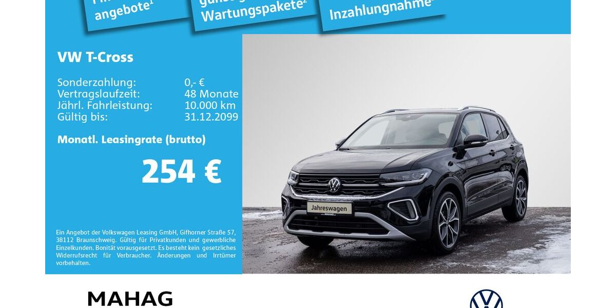 VW T-Cross 6.921 km 24.881 &euro; München 81825