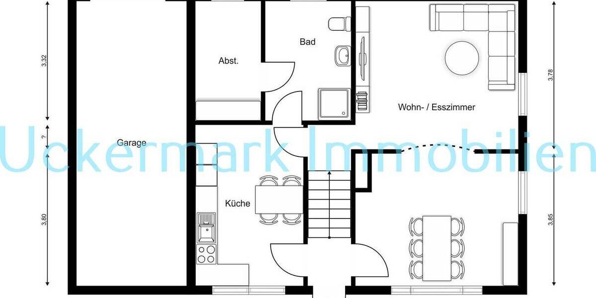 Mehrfamilienhaus, Wohnhaus Blankensee - 4 Zimmer, 80 m&sup2;, 99.000&euro; | Angebot:26609133