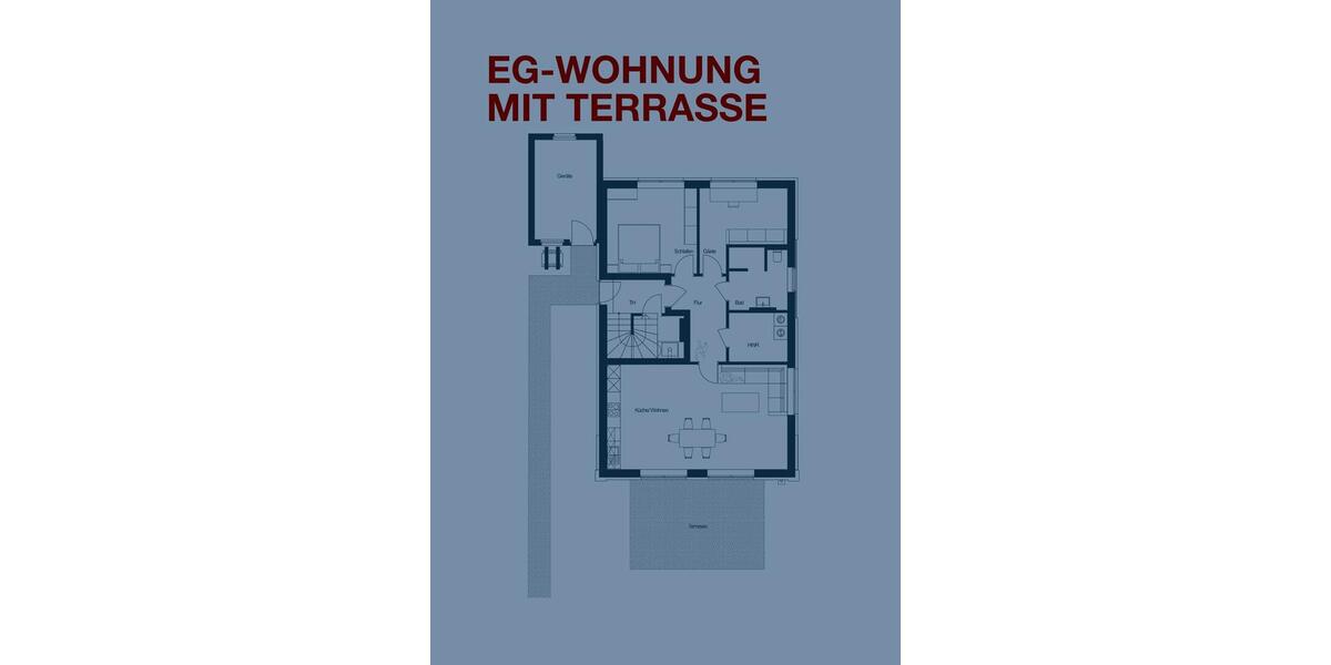 Erdgeschoßwohnung Bad Bentheim - 3 Zimmer, 86 m&sup2;, 1.205&euro; | Angebot:26349322