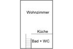 Dachgeschoßwohnung Esslingen am Neckar - 1 Zimmer, 850&euro; | Angebot:23632621