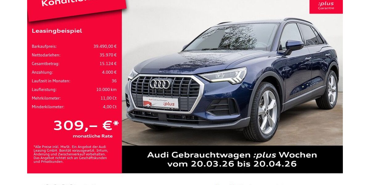 Audi Q3 10.916 km 38.998 &euro; Potsdam 14482