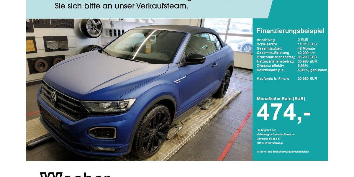 VW T-Roc 18.544 km 29.890 &euro; Calw 75365