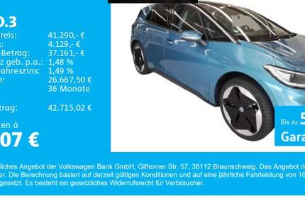 VW ID.3 6.200 km 41.290 € Gersthofen 86368