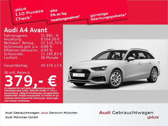 Audi A4 33.255 km 31.881 &euro; Eching 85386