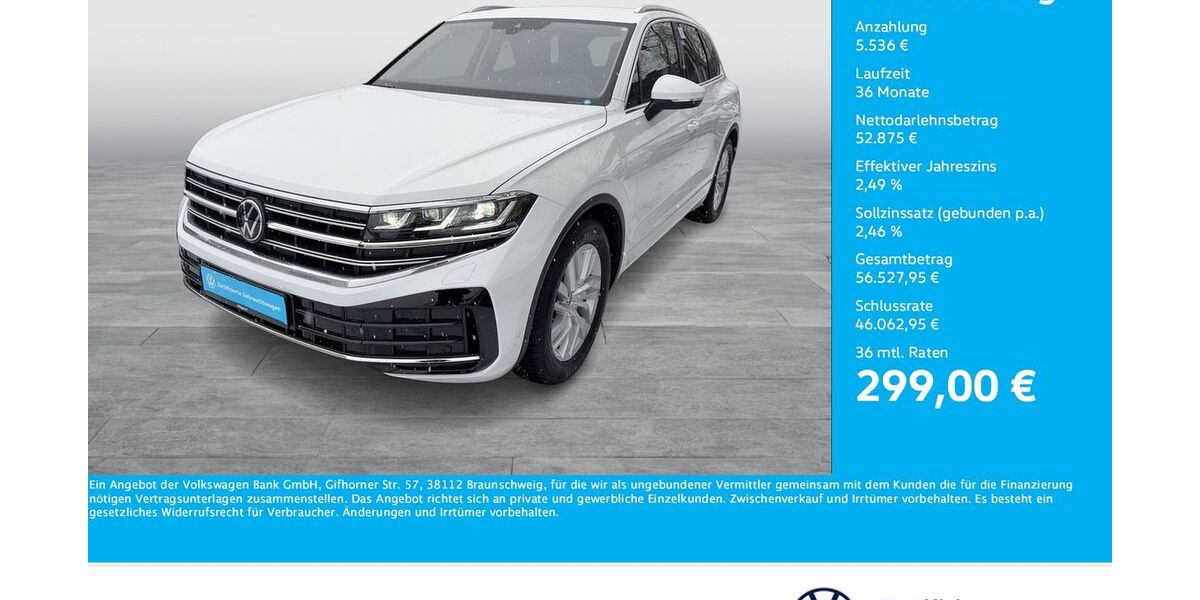 VW Touareg 12.145 km 58.277 &euro; Dortmund 44379