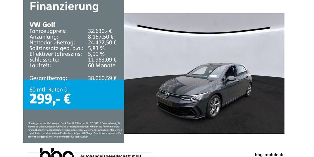 VW Golf 10.655 km 32.630 &euro; Rottweil 78628