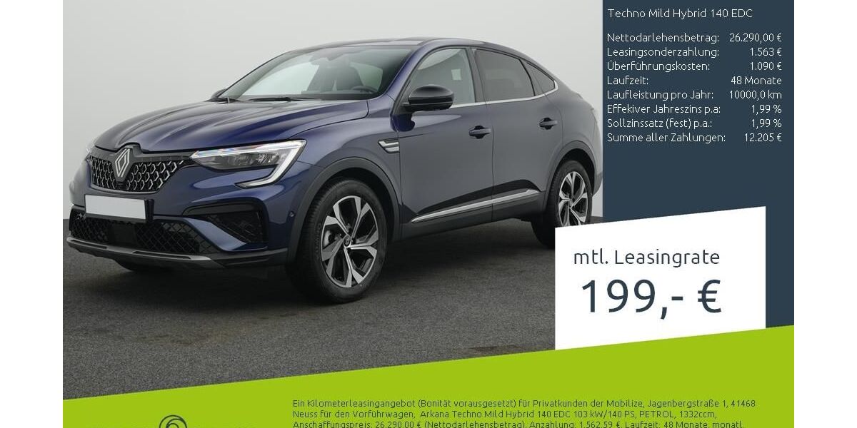 Renault Arkana 5.168 km 24.860 &euro; Bremen 28207