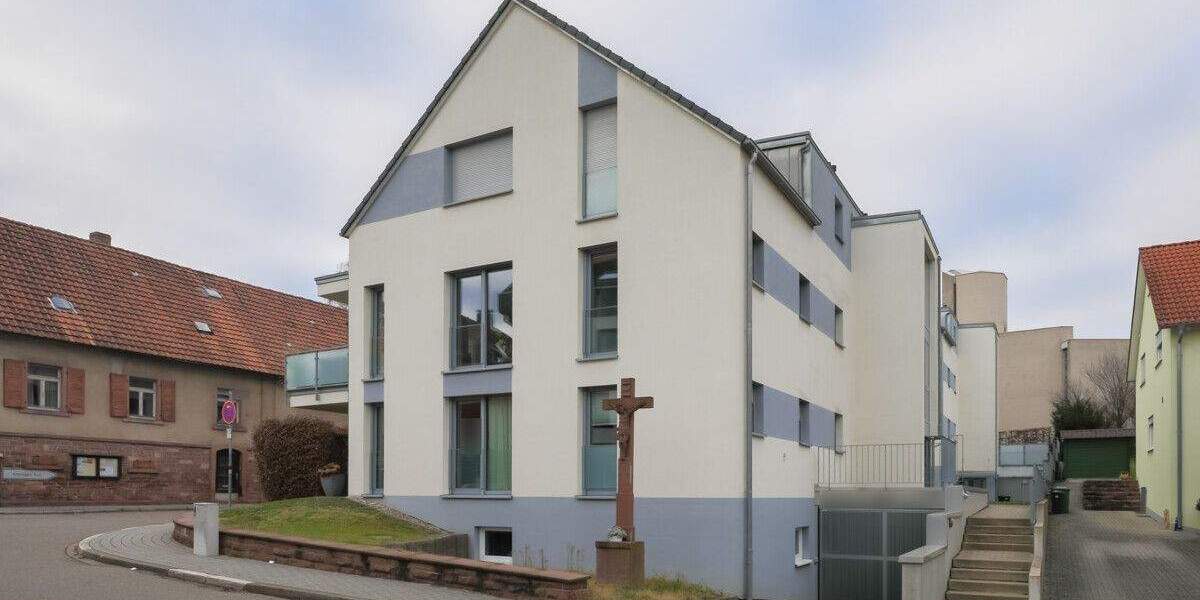 Etagenwohnung Ettlingen / Spessart Spessart - 3 Zimmer, 68 m&sup2;, 270.000&euro; | Angebot:24860342