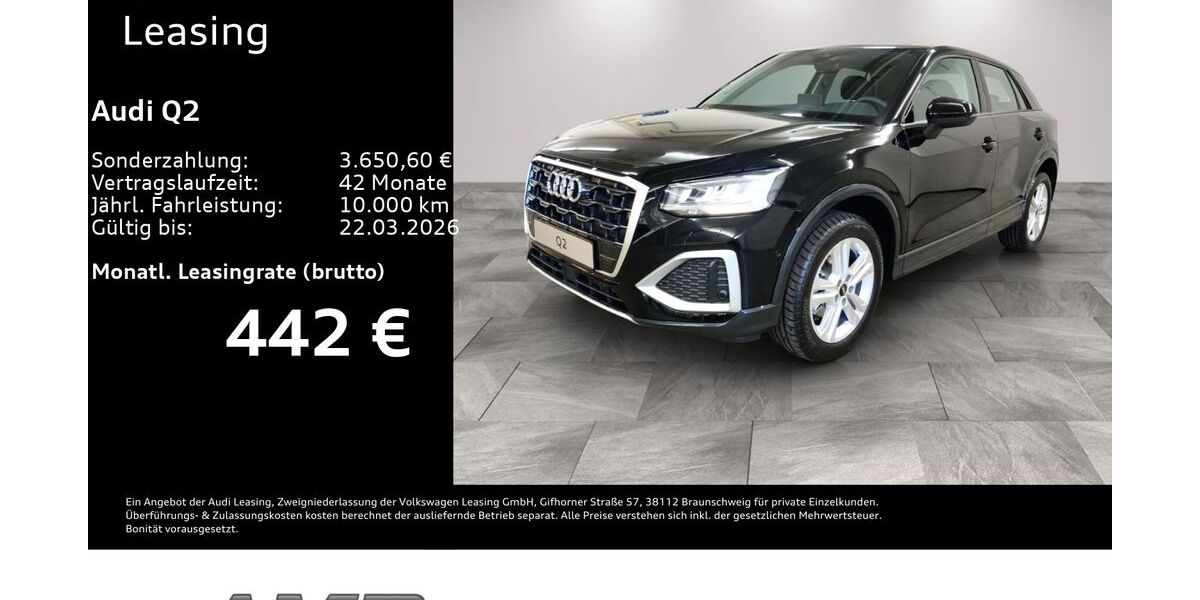 Audi Q2 3.000 km 35.790 &euro; Borna 04552