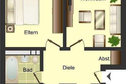 Wohnung Grevenbroich - 3 Zimmer, 69 m&sup2;, 670&euro; | Angebot:27147587