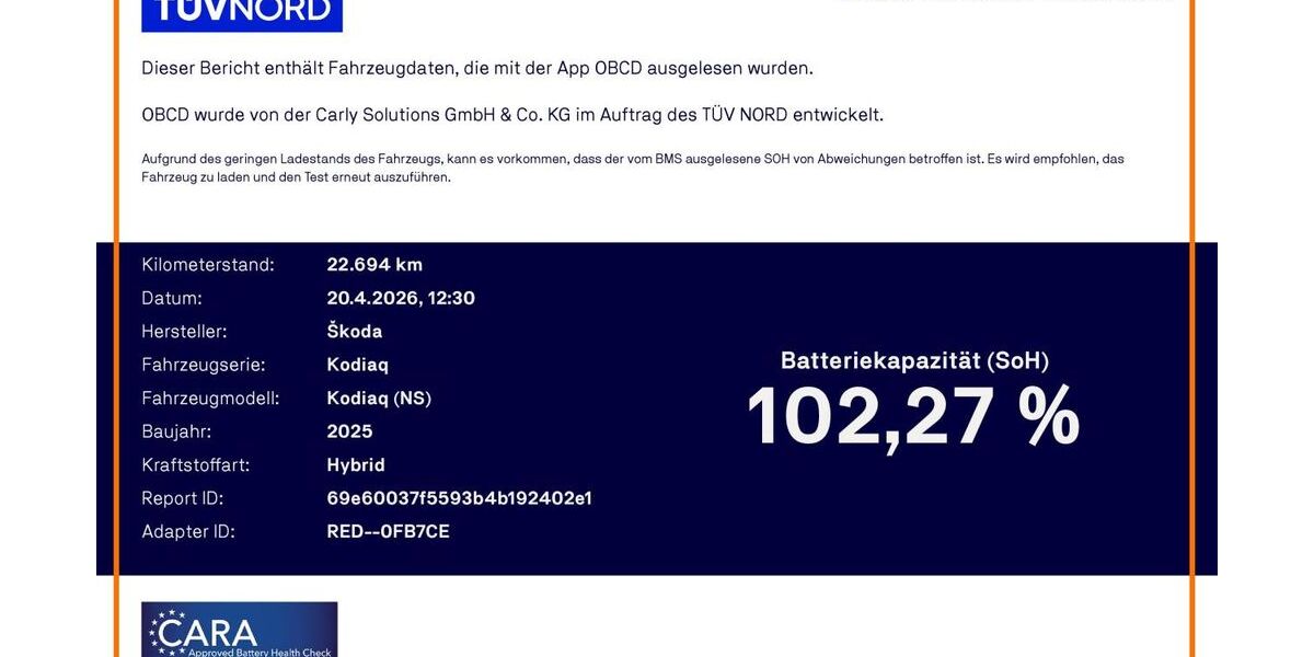 Skoda Kodiaq 22.700 km 45.490 &euro; Lübeck 23560