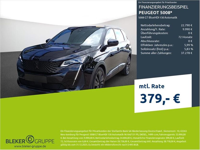 Peugeot 5008 46.888 km 32.780 € Borken 46325