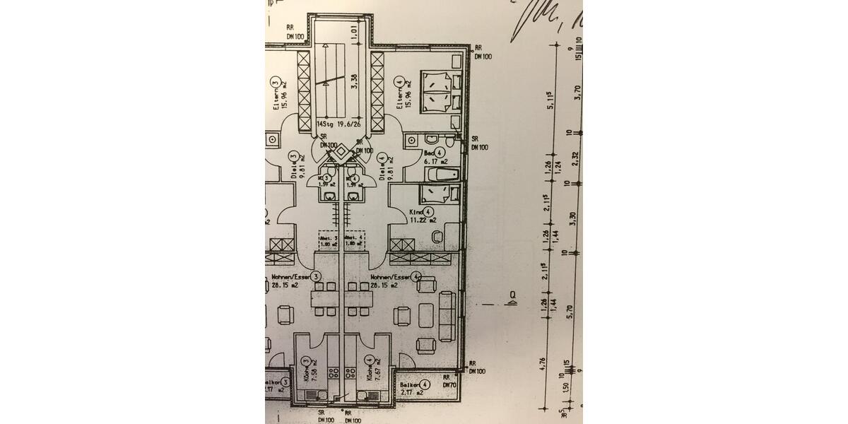 Mehrfamilienhaus, Wohnhaus Remscheid Gemarkung Bergisch Born - 3 Zimmer, 86 m&sup2;, 275.000&euro; | Angebot:24816159