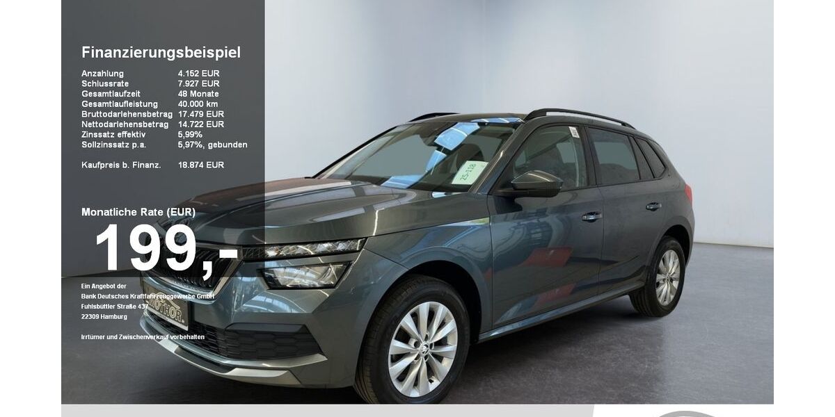 Skoda Kamiq 102.880 km 18.898 &euro; Brandenburg 14770