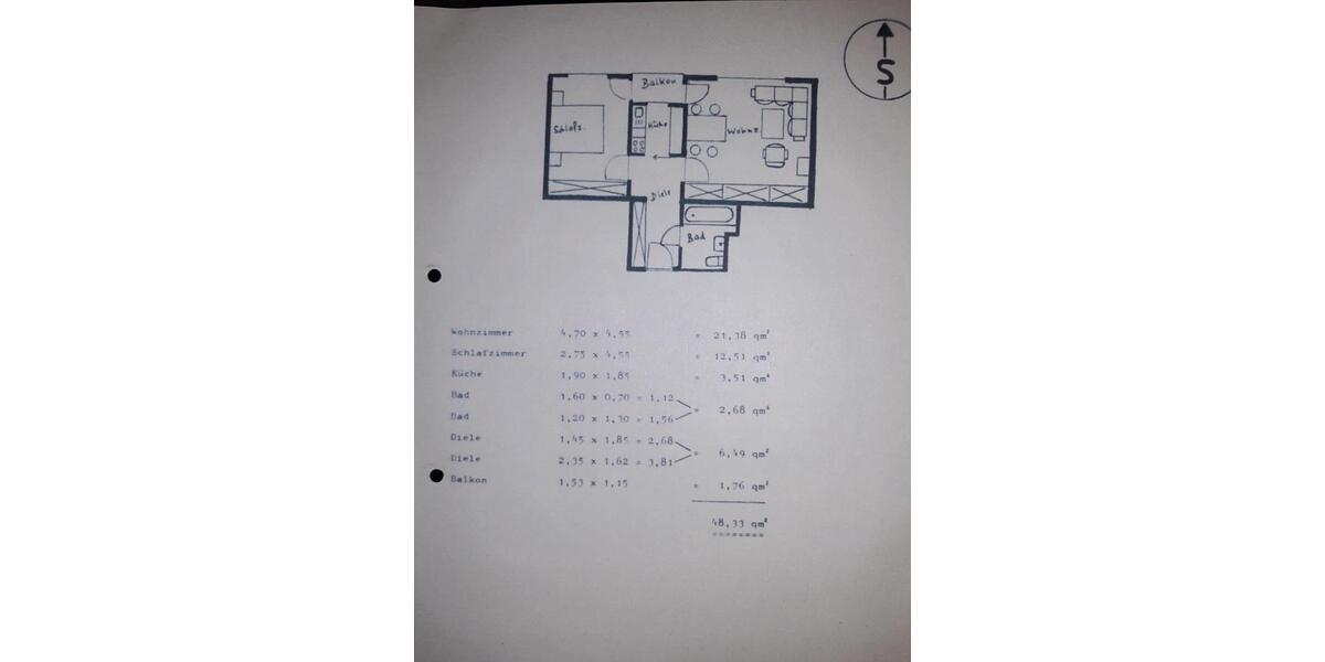 2 Zimmer Wohnung nähe Marienberg in Nürnberg 2 zimmer