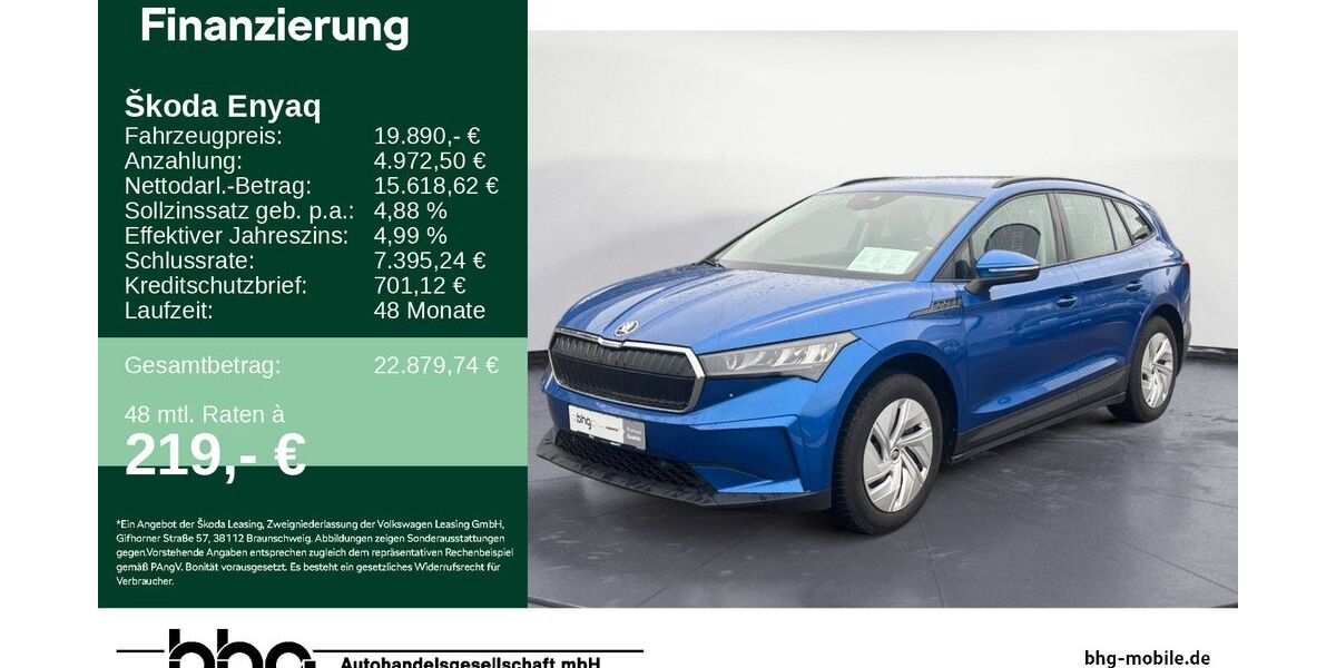 Skoda Enyaq 35.376 km 19.890 &euro; Mössingen 72116