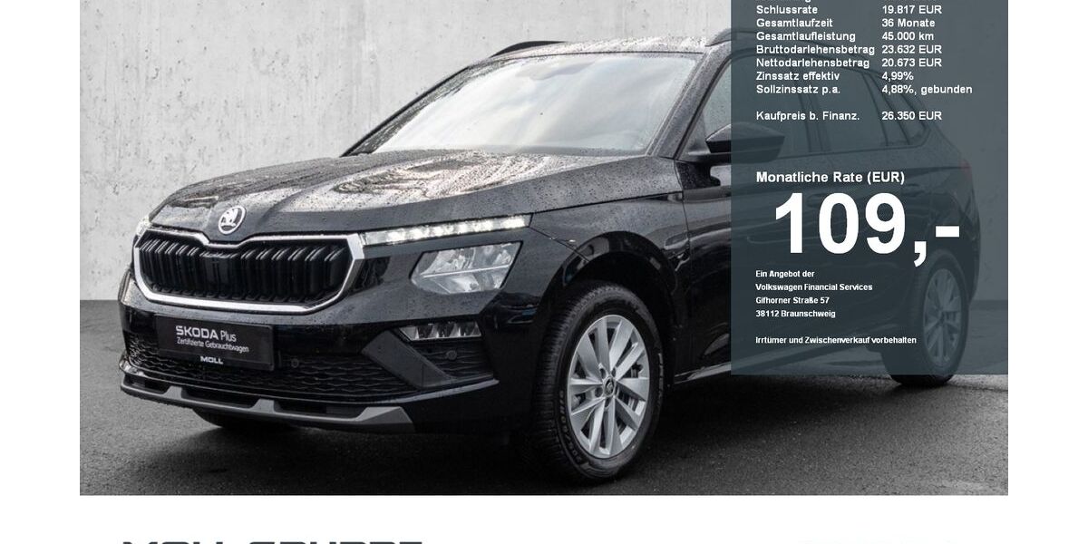 Skoda Kamiq 20.906 km 25.680 &euro; Düsseldorf 40474