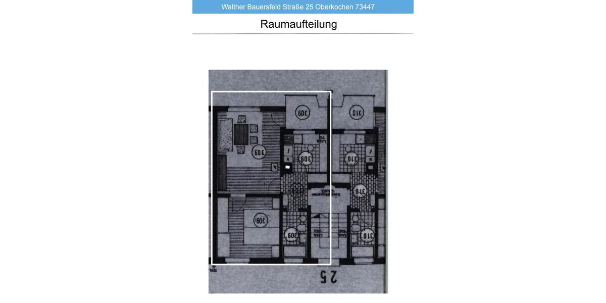 Etagenwohnung Oberkochen - 2 Zimmer, 42 m&sup2;, 139.000&euro; | Angebot:27122393