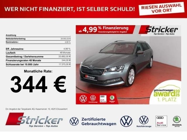Skoda Superb 47.315 km 28.949 &euro; Detmold 32760