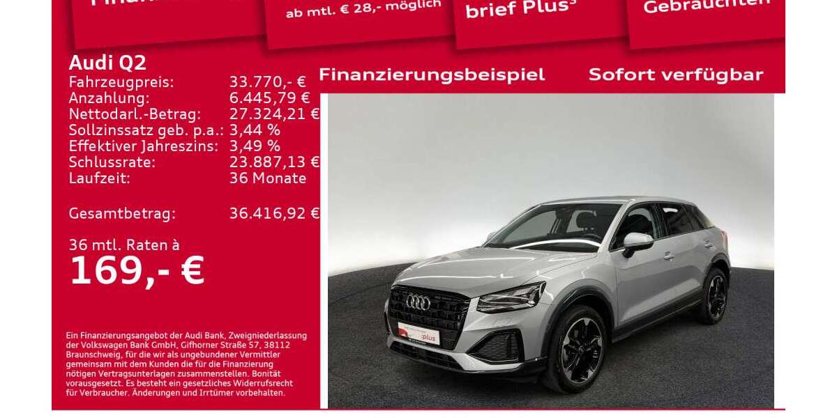 Audi Q2 7.000 km 33.770 &euro; Berlin 10587