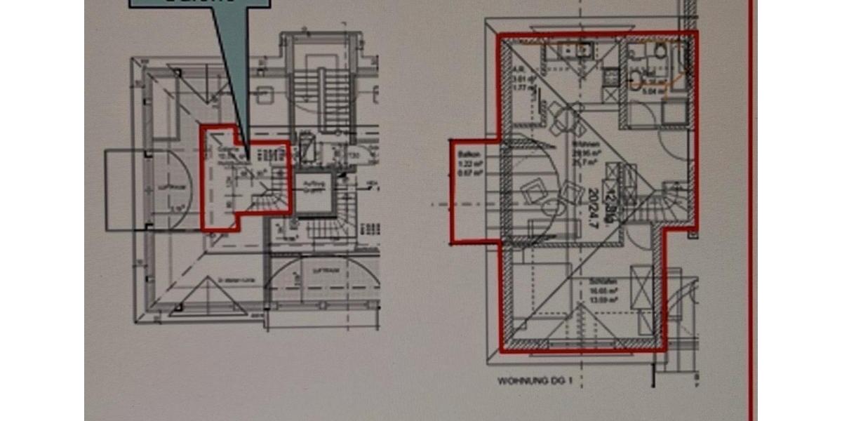 Maisonettenwohnung Zwiesel - 2.5 Zimmer, 65 m&sup2;, 600&euro; | Angebot:26381489