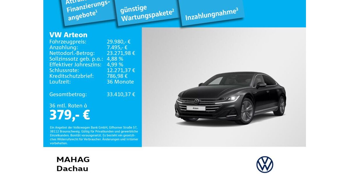 VW Arteon 41.472 km 26.498 &euro; Dachau 85221