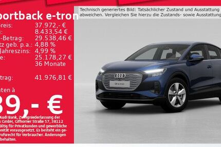 Audi Q4 e-tron 20.189 km 37.053 € Eching 85386