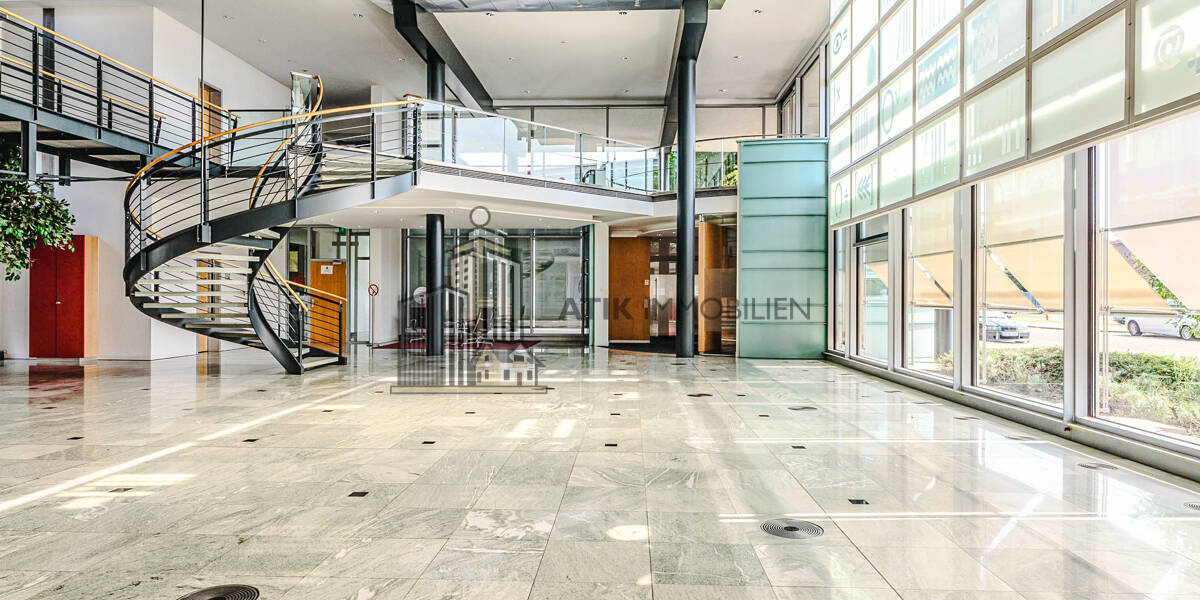 ATIK: Herausragende Architektur x Repräsentative Büroflächen - provisionsfrei - Gewerbeobjekt Schwetzingen | Angebot:26267167