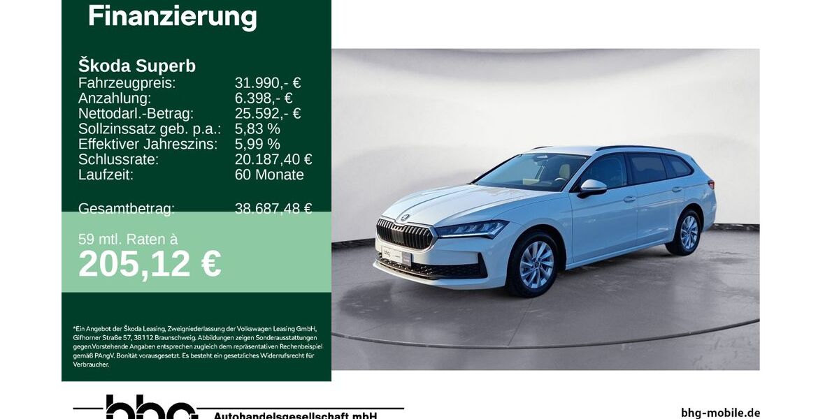 Skoda Superb 20.780 km 31.490 &euro; Kehl 77694