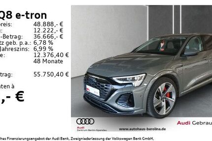 Audi Q8 e-tron 50.772 km 48.888 &euro; Berlin 13581