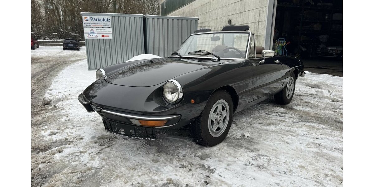 Alfa Romeo Spider 2000 1. Hand H-Zulassung echte 86 tkm 85.560 km 29.999 &euro; Hamburg 22339
