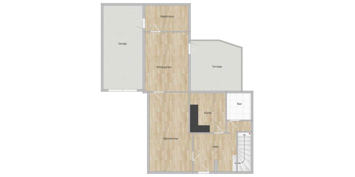 Einfamilienhaus mit Garten zu vermieten 4 zimmer