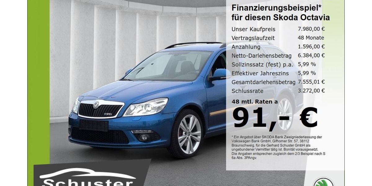 Skoda Octavia 188.154 km 7.980 &euro; Ruhstorf 94099