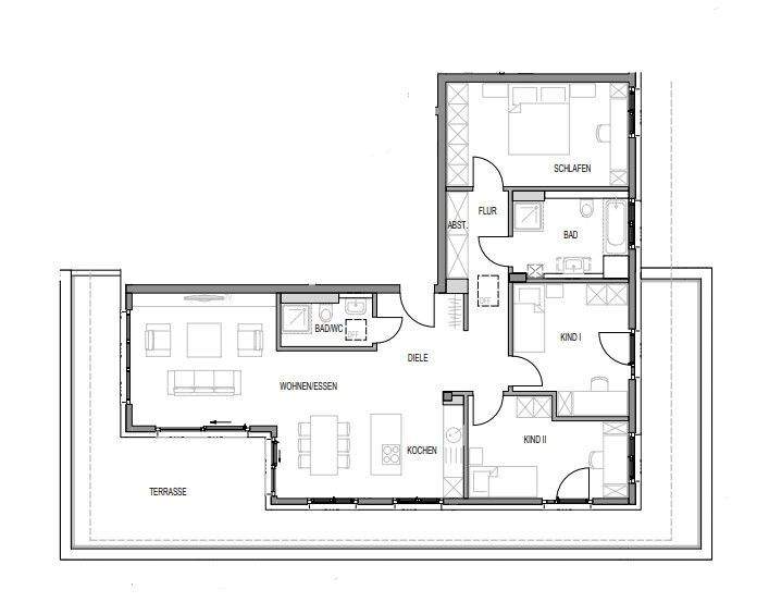 Etagenwohnung Gernsbach Scheuern - 2 Zimmer, 121 m&sup2;, 499.000&euro; | Angebot:25400961