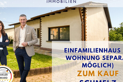 Bungalow Einfamilienhaus in ruhiger Lage (mit zweiter Wohnung zum separaten Kauf) - Haus Schmelz | Angebot:27098110