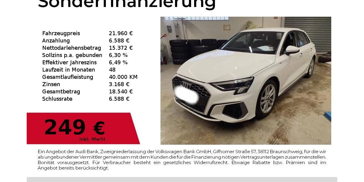 Audi A3 120.950 km 21.960 &euro; Nürnberg 90411