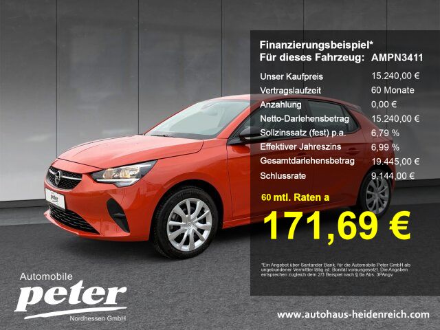 Opel Corsa 16.760 km 14.940 &euro; Eschwege 37269