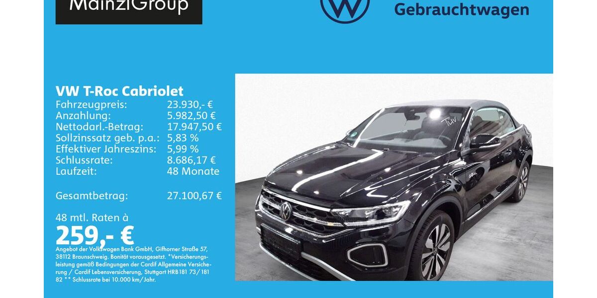 VW T-Roc 15.800 km 23.930 &euro; Feldkirchen/Westerham 83620