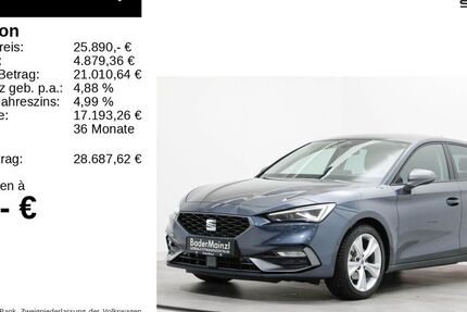 Seat Leon 19.700 km 25.790 &euro; Feldkirchen/Westerham 83620