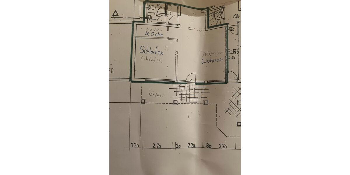 Helle 2,5 Zimmer Wohnung im Herzen von Mörlenbach 2 zimmer
