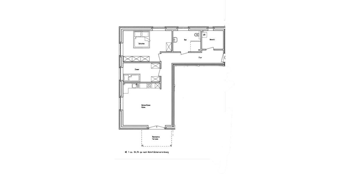 Erdgeschoßwohnung Aukrug - 3 Zimmer, 85 m&sup2;, 359.000&euro; | Angebot:24713074