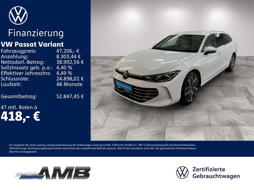 VW Passat Variant 19.310 km 46.280 € Borna 04552