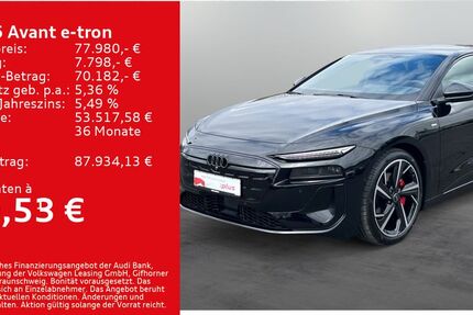 Audi A6 e-tron 16.000 km 72.480 &euro; Kitzingen 97318