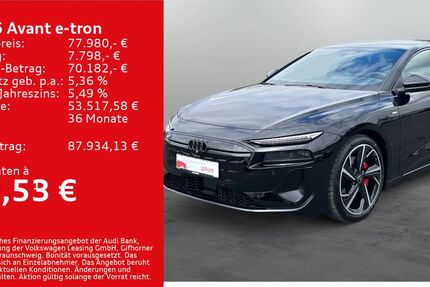 Audi A6 e-tron 9.900 km 75.980 &euro; Kitzingen 97318