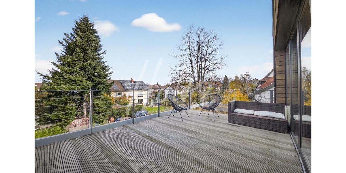 Modernes Architektenhaus mit großer Dachterrasse – stilvolles Wohnen - FR-St. Georgen 4 zimmer